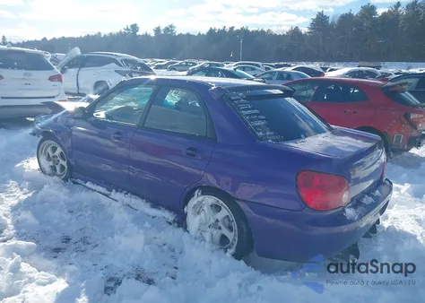 2003 Subaru Impreza Wrx из США, поврежденный, VIN JF1GD29683G501774